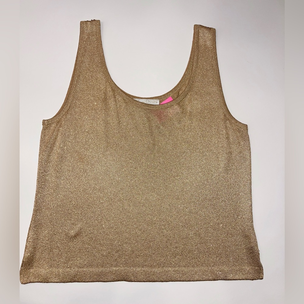 ST.JOHN  “BASIC” GOLD SPARKLES TANK